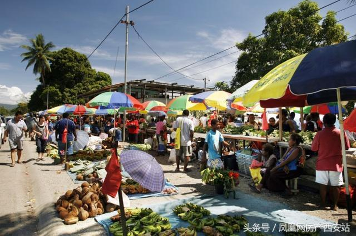 Seperti inilah kehidupan masyarakat Honiara.