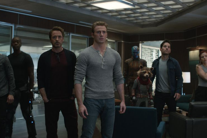 Cuplikan adegan di film Avengers: Endgame
