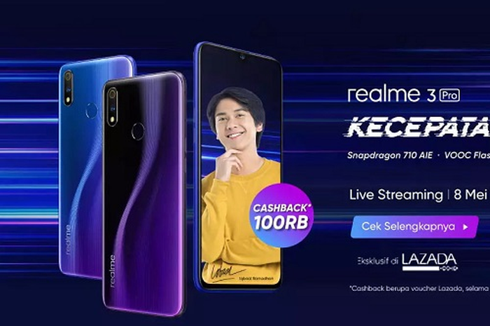 Realme 3 Pro akhirnya hari ini rilis di Indonesia