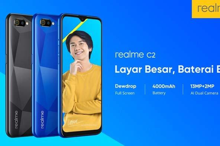 Realme C2 akan segera hadir di Indonesia pada 8 Mei 2019