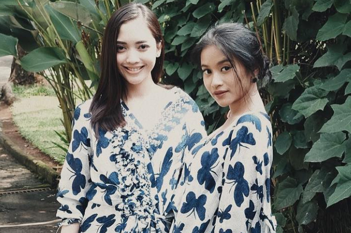 Siti Adira Kania dan Ibu sambungnya, Ririn Dwi Ariyanti