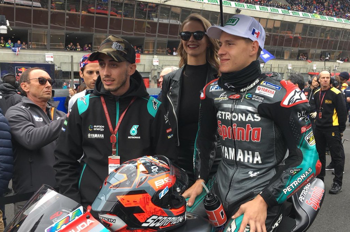 Fabio Quartararo dielu-elukan di MotoGP Prancis bukan hanya local hero, tetapi mantap di puncak klasemen Rookie of The Year