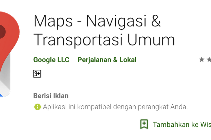 Aplikasi Google Maps