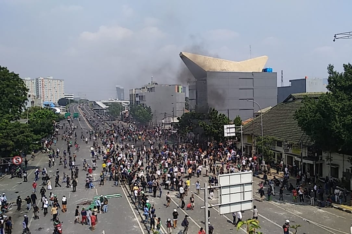 Suasana Jatibaru, Tanah Abang, Jakarta Pusat Tadi Siang (22/05/2019)