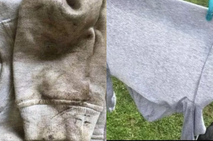 Ibuk bagikan trik jenius mencuci hoodie.