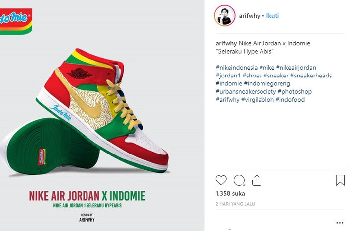 Jordan 1 x indomie cheap