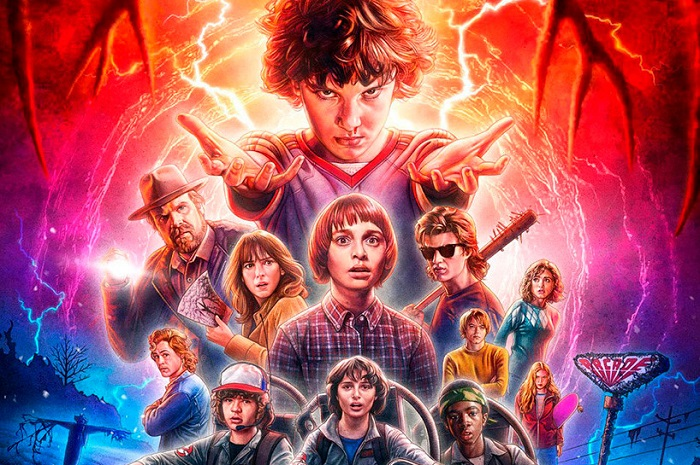 ilustrasi Stranger Things