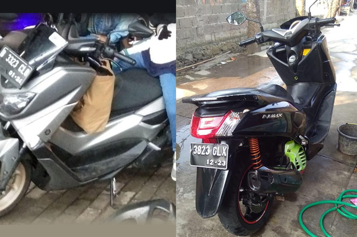 Ini Yamaha NMAX yang hilang di waktu dan tempat yang sama