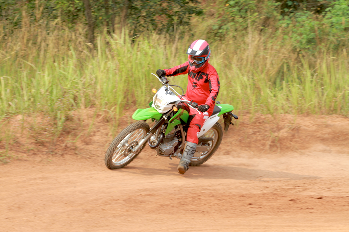 TES RIDE KAWASAKI KLX 230 OFF ROAD