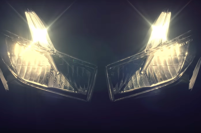 Penampakan lampu depan Honda Supra GTR 150 facelift