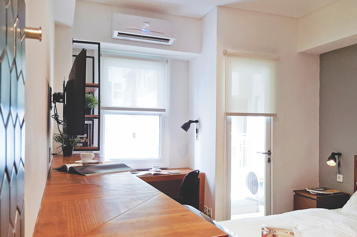 Apartemen 22 m2 Desain Simpel Modern yang Nyaman