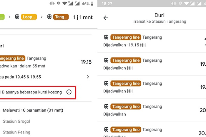 Fitur prediksi keramaian dari Google Maps