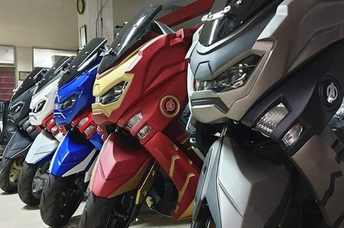 Yamaha NMAX Ironmax dijual di dealer Yamaha Permata Motor, ternyata ada dua warna yang paling diminati konsumen
