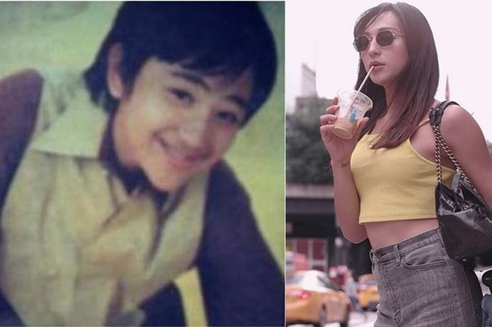 Dena Rachman dulu dan sekarang