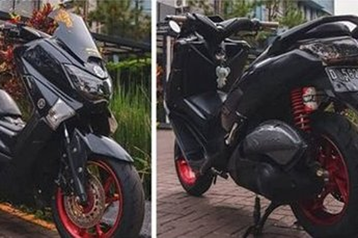 Yamaha NMAX Kevin Lee yang digondol maling