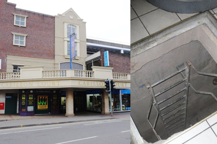 Ruang rahasia yang terletak di bawah mall Carillon Court di kota Loughborough, Leicestershire ini menghebohkan satu kota.