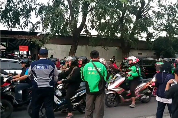 Ilustrasi kemacetan di Jakarta.
