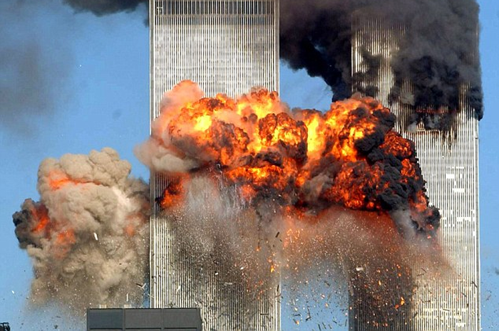 Serangan 9/11 pada 11 September 2001.
