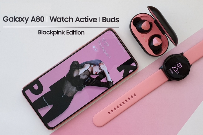 Paket Samsung Galaxy A80 Edisi Spesial Blackpink - Lisa