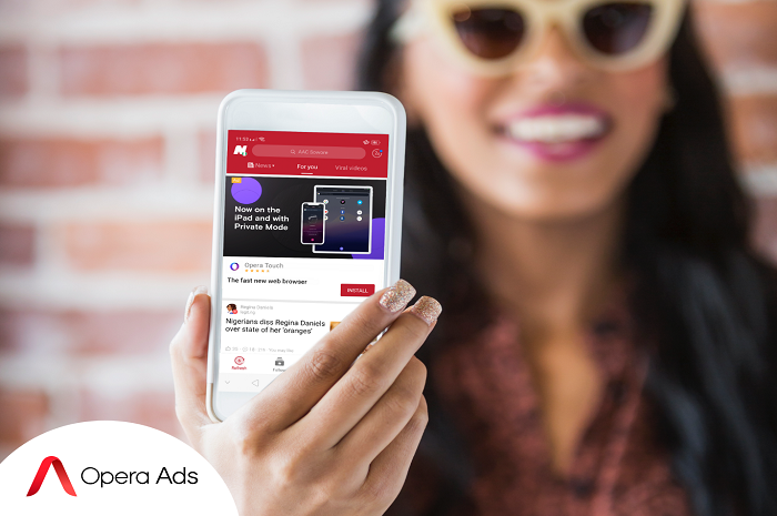 Ilustrasi Opera Ads