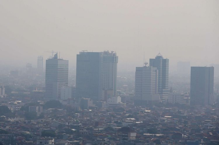 Polusi udara di langit Jakarta sempat jadi yang terburuk sedunia