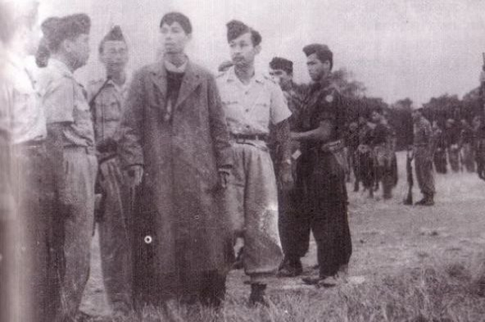 Jenderal Soedirman dan rombongannya