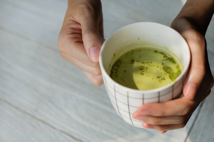 Ilustrasi matcha tea