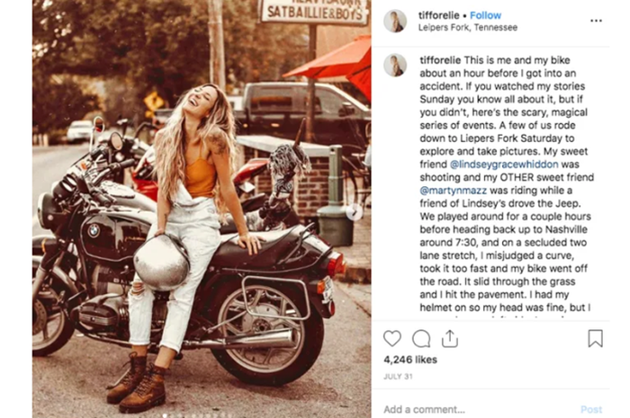 Postingan kontroversial Tiffany Mitchell