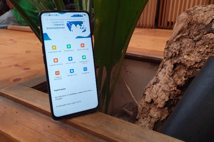 Aplikasi Oppo Service.