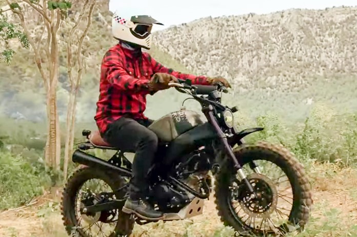 Scrambler berbasis Yamaha XSR155