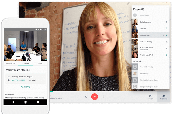 Google Hangout Meet