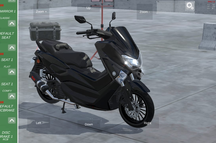 Aplikasi untuk modifikasi digital Yamaha NMAX