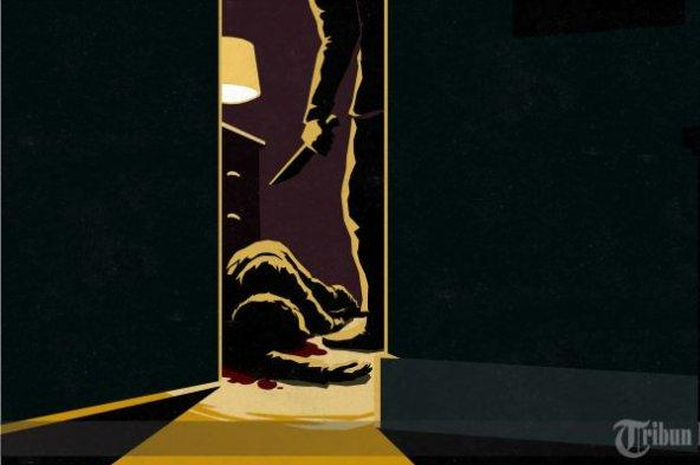 Ilustrasi - Pembunuhan. Terbangun karena Ayahnya Mendengkur, Pria Ini Bunuh Ayah Kandung Pakai Linggis Lalu Tidur Lagi 