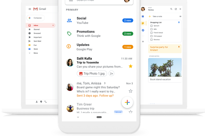Google segera hadirkan fitur baru untuk Gmail