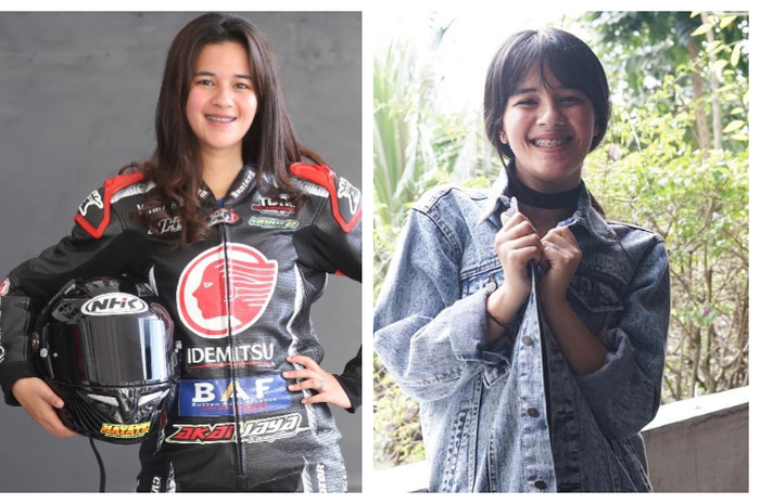 Kepoin gaya Sabrina Sameh, kakak Susan Sameh yang seorang pembalap, yuk!