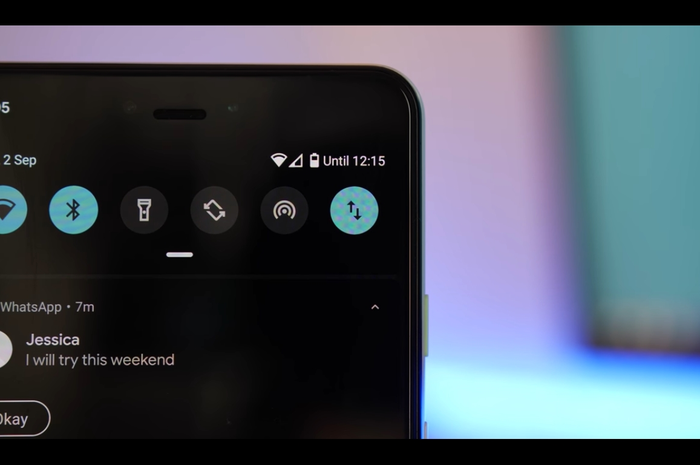 Tampilan baru di Android 10