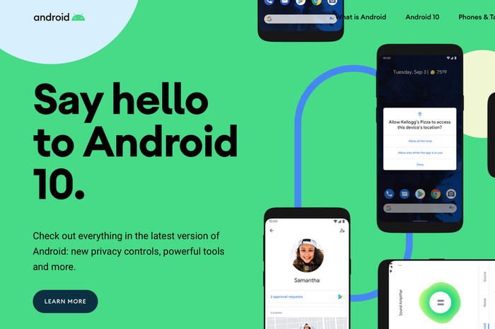 Google resmi merilis Android 10