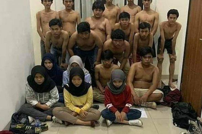 18 Anggota geng motor berhasil diamankan polisi