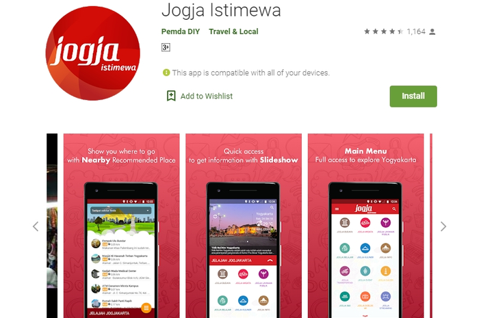 Aplikasi Jogja Istimewa