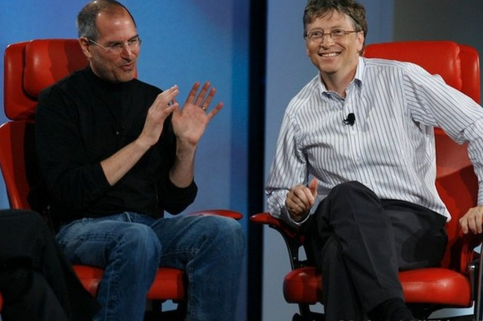 Steve Jobs dan Bill Gates