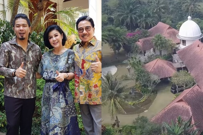 Ibunda Bams Eks Samsons dan Hotma Sitompul Pamer Villa Bak Istana Miliknya di Puncak 