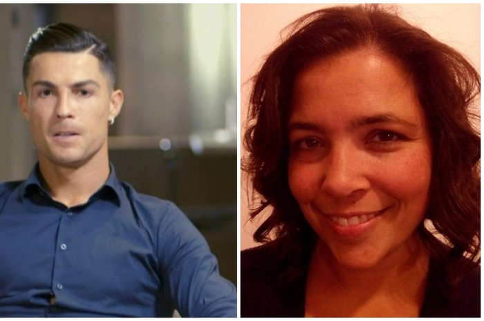 Cristiano Ronaldo (kiri) dan Paula Leca(kanan), pegawai McDonalds yang berikan burger pada Ronaldo saat masih kecil.