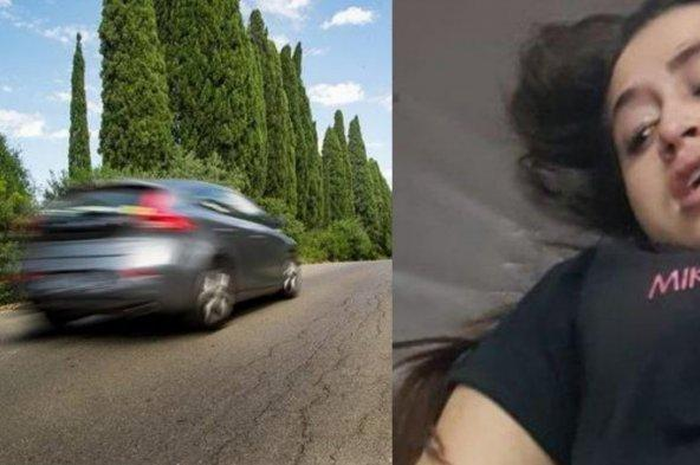 Mama muda cantik dikejar-kejar  mantan suami 