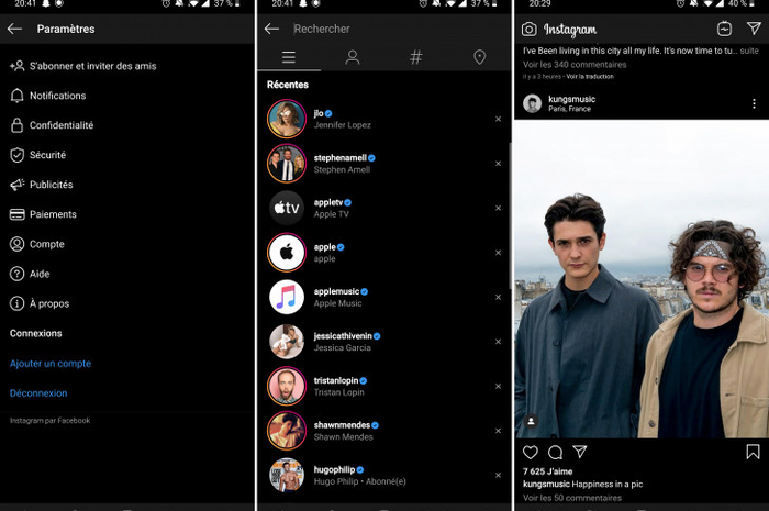 Dark Mode Akan Tersedia di Instagram Untuk Android 10