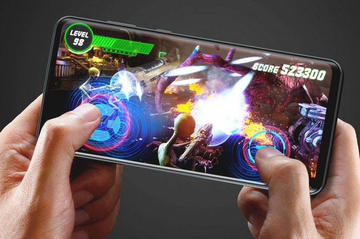 Tampilan layar Sharp Aquos Zero2
