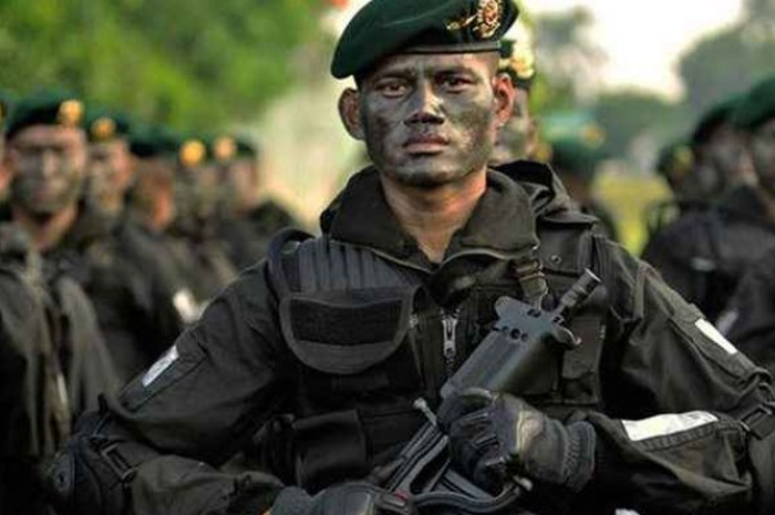 Pasukan elite TNI AD Tontaipur