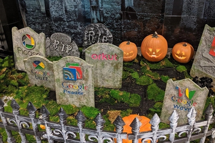Sambut Halloween, Google Bikin Kuburan untuk Aplikasi Mereka yang Sudah Mati.