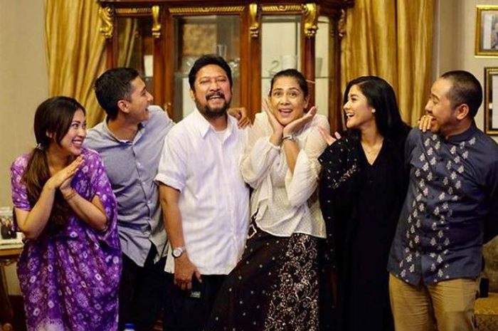 Keluarga Lydia Kandou dan Jamal Mirdad 