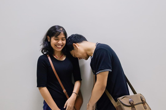 Mikha Angelo dan Gregoria Mariska