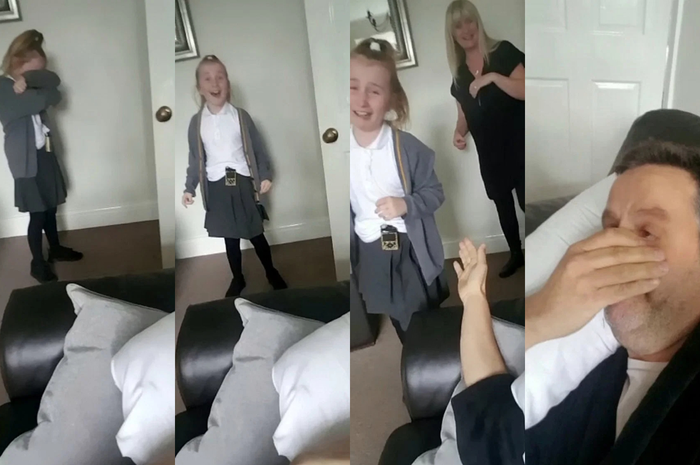 Maisy Dickson tidak pernah menghabiskan malam jauh dari ayahnya, Chris, sampai ia dirawat di rumah sakit untuk menghilangkan kandung kemihnya.